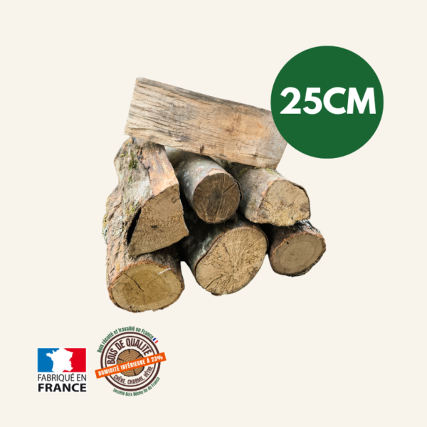 Bois de chauffage 25 cm – sec