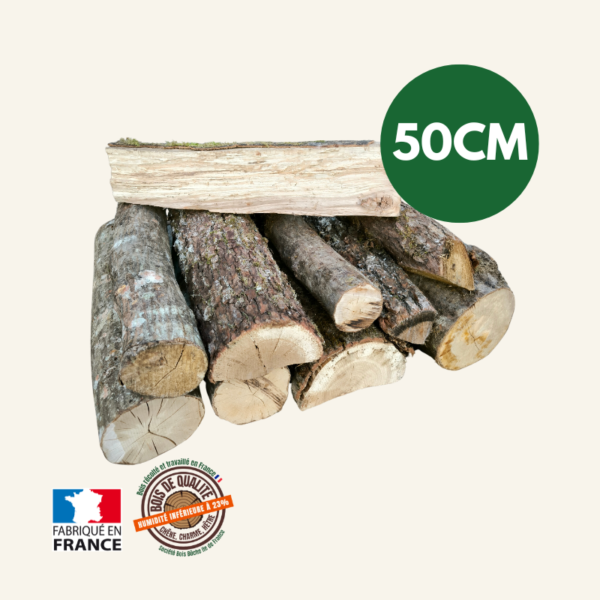 Bois de chauffage 50cm – sec